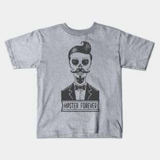 Hipster Forever Kids T-Shirt
